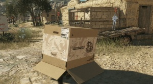 Metal Gear Solid V Cardboard Box